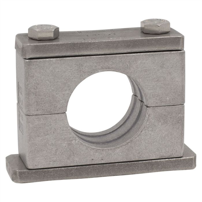 1/4" Pipe Heavy Series Aluminum Clamp Stainless Steel Hardware