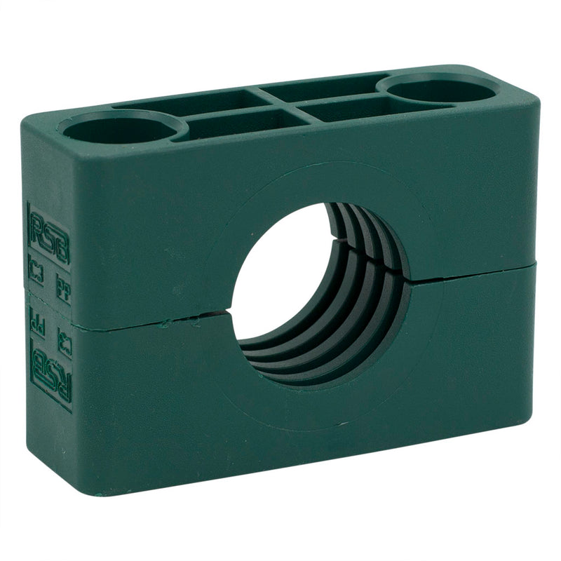 1-1/2" Tubing Clamp Body (1.50" I.D.) Polypropylene Heavy Series