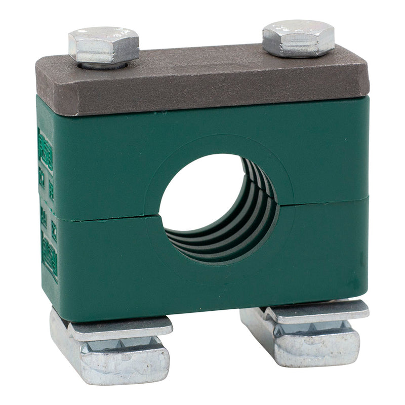 1/4" Pipe Clamp (0.53" I.D.) Heavy Series Strut Mount