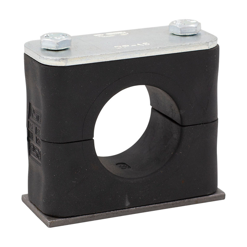 35mm Rubber Tubing Clamp DIN 3015 Light Series Carbon Steel Hardware