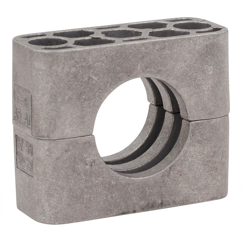 1/4" Tubing Clamp Body (0.25" I.D.) Aluminum Light Series