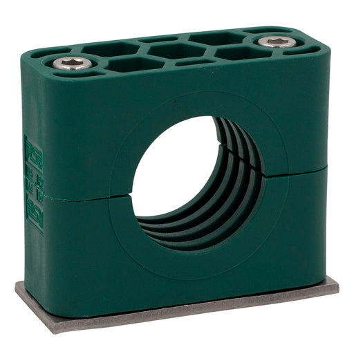 1" Pipe (1.32" I.D.) Socket Screw Clamp 316 Stainless Steel Hardware
